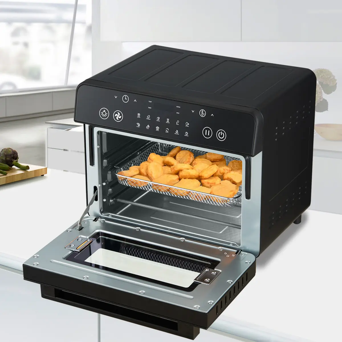 Horno Eléctrico Atma hgfab1725pi Grill con Freidora 