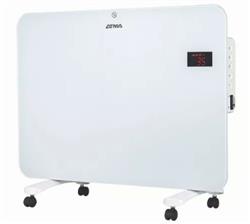 Calefactor Vitro Atma 1500w Bajo Consumo, Remoto + Display Color Blanco