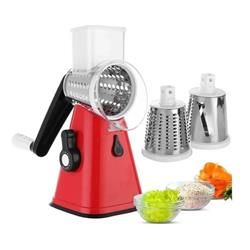 Rebanador Rallador De Verduras Y Frutas Salad Maker Kanji Kjh-Saladm01 Rojo