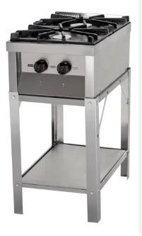 Anafe Sol Real Mod.630 Acero 2 Hornallas