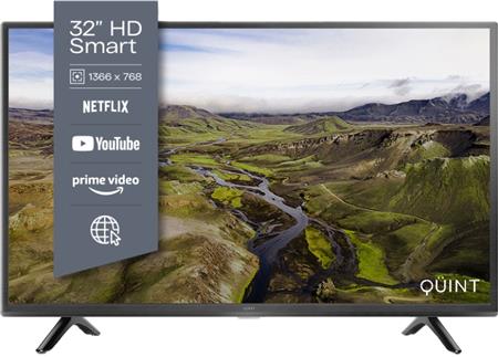 TV QUINT 32" Led Smart HD QT1-32 Frame