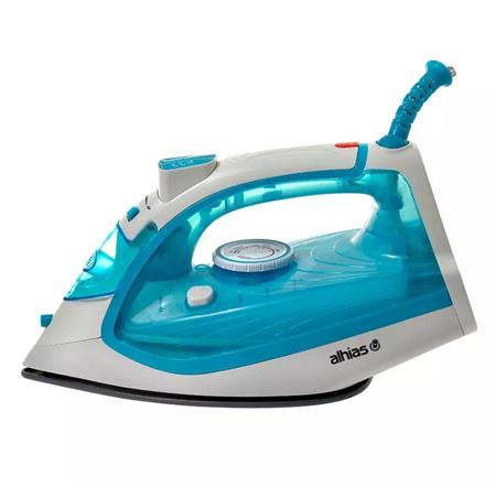 Plancha A Vapor Base Cerámica Antiadherente Alhias PAV-100 2000 W